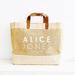 Personalised Jute Tote Bag -Sensational at Sixty