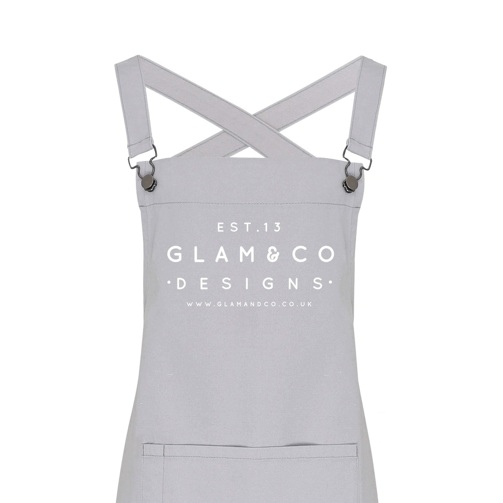 Barista Style Custom Apron | Logo Design Custom Apron - Glam & Co Designs Ltd