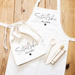 Kids Baking Set | Star Baker | Kids Baking Apron | Personalised Kids Baking Set | Personalised Kids Apron |Aprons for Children |Kids Baking